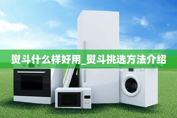 如何使用熨斗_熨斗选择方法介绍