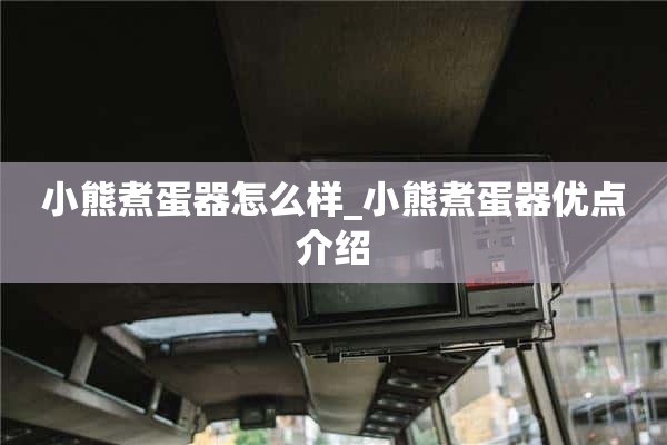 小熊煮蛋器怎么样_小熊煮蛋器优点介绍