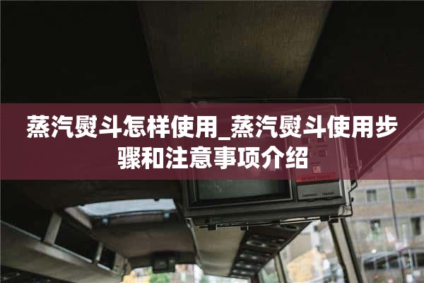 如何使用蒸汽熨斗_介绍使用蒸汽熨斗的步骤和注意事项