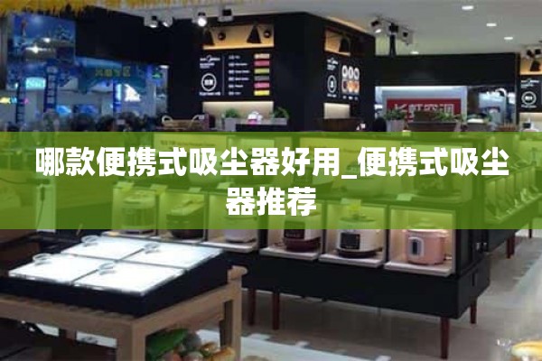 哪款便携式吸尘器好用_推荐便携式吸尘器
