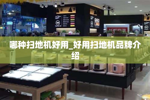 什么样的扫地机好用_扫地机品牌介绍