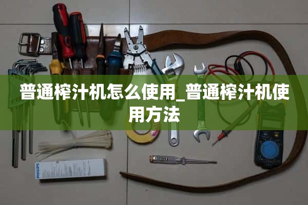 如何使用普通榨汁机_如何使用普通榨汁机