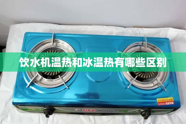 暖饮水机和暖冰有什么区别？