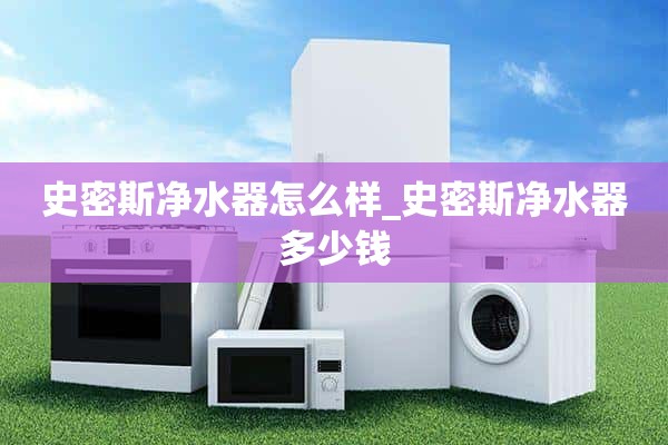 史密斯净水器怎么样_史密斯净水器多少钱？